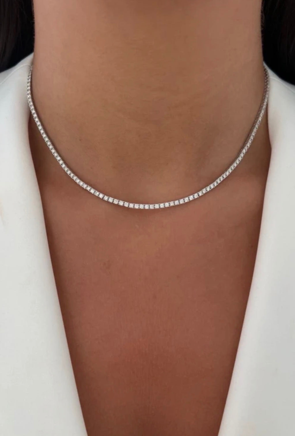 Riviera Tennis Necklace