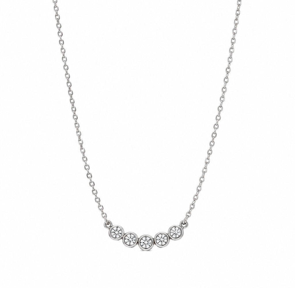 Magic silver necklace .925