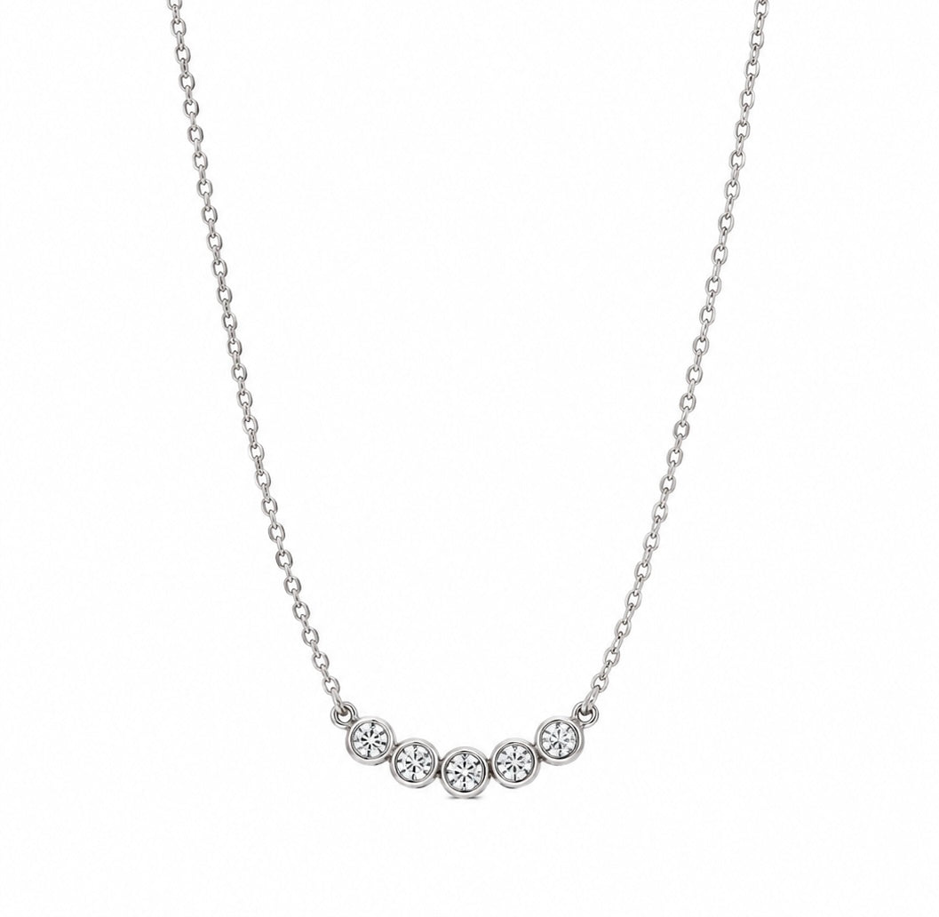 Magic silver necklace .925